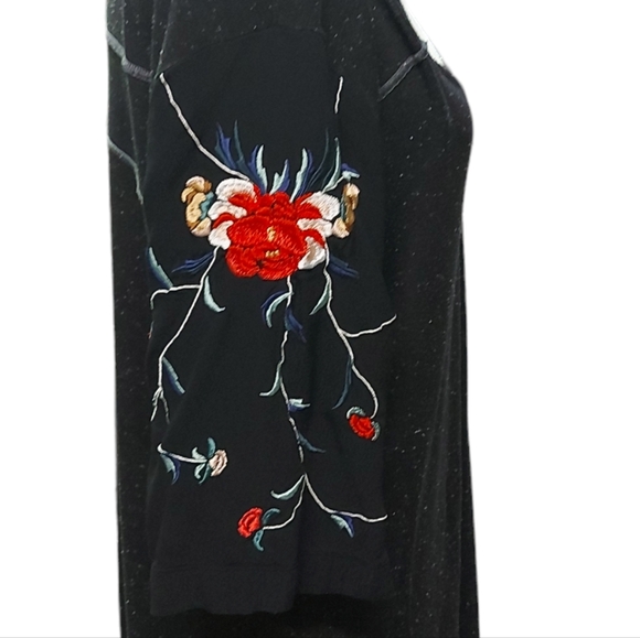 Free People Mixed Media Hi-Lo Tunic - Picture 8 of 12